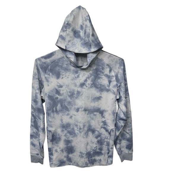 Lululemon Textured Tech Hoodie Diamond Dye Mens Size Medium‎ EUC - Picture 11 of 11